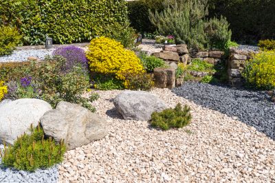 Garden Gravel Installation